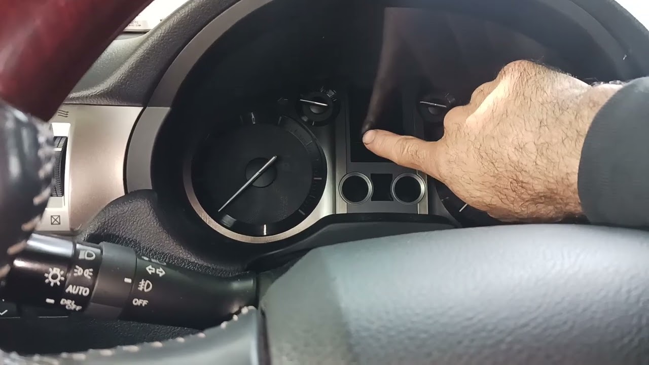 2014 LEXUS GX460 COMO REINICIAR LUZ DE MANTENIMIENTO REQUERIDO (OIL MAINTENANCE LIGHT RESET)
