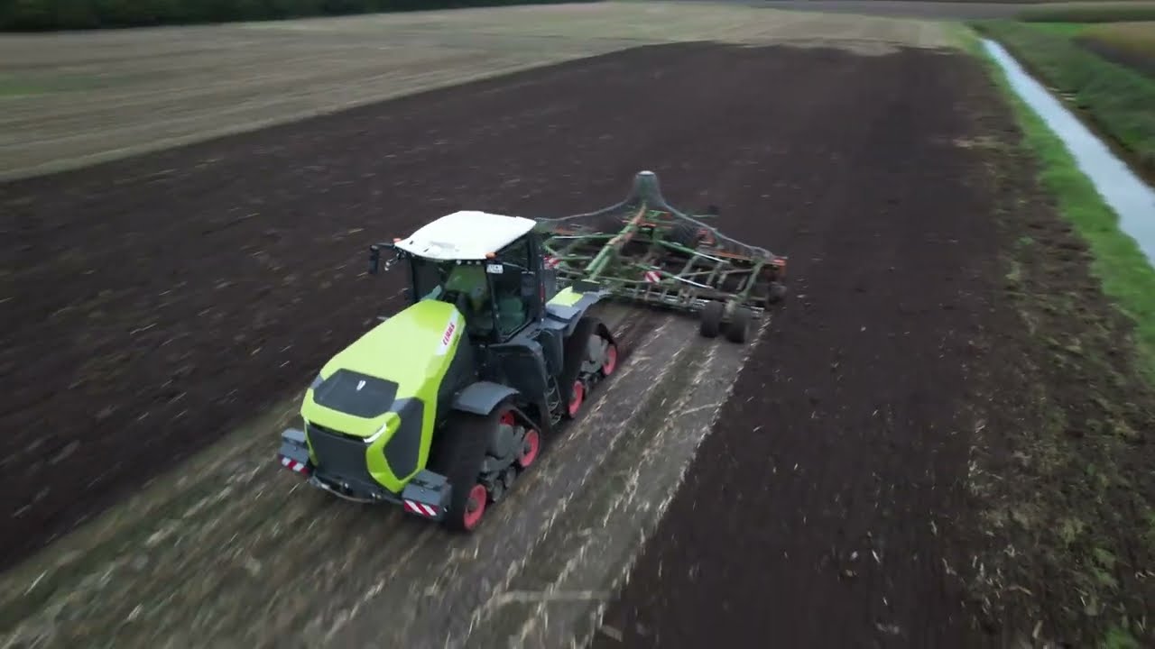 Claas Xerion 12.650 Amazone  Catros 8 Meter