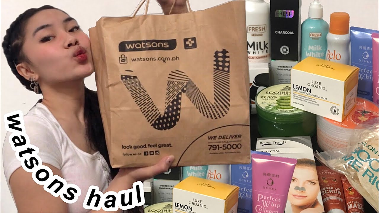 HUGE WATSONS HAUL + MY BATH ESSENTIALS | Sarah Perez