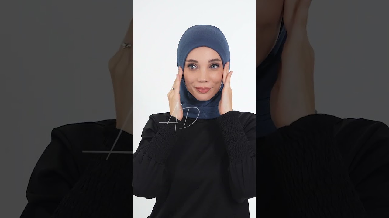 How to wear Minimalist Ribbed Inner Turban Bonnet for Women | TB-5RB