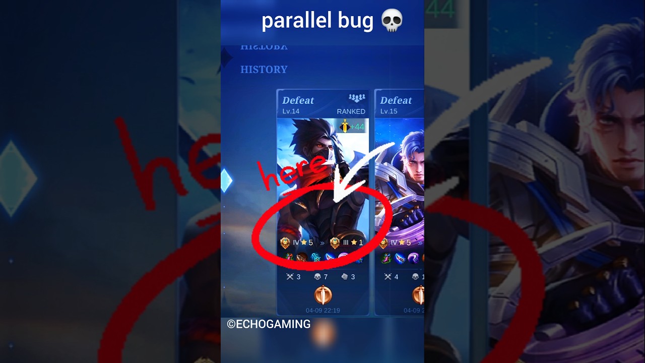 parallel bug is back 💀 #mobilelegends #mobilelegendsbangbang #mlbb #mobilelegend #mlbbshorts #ml
