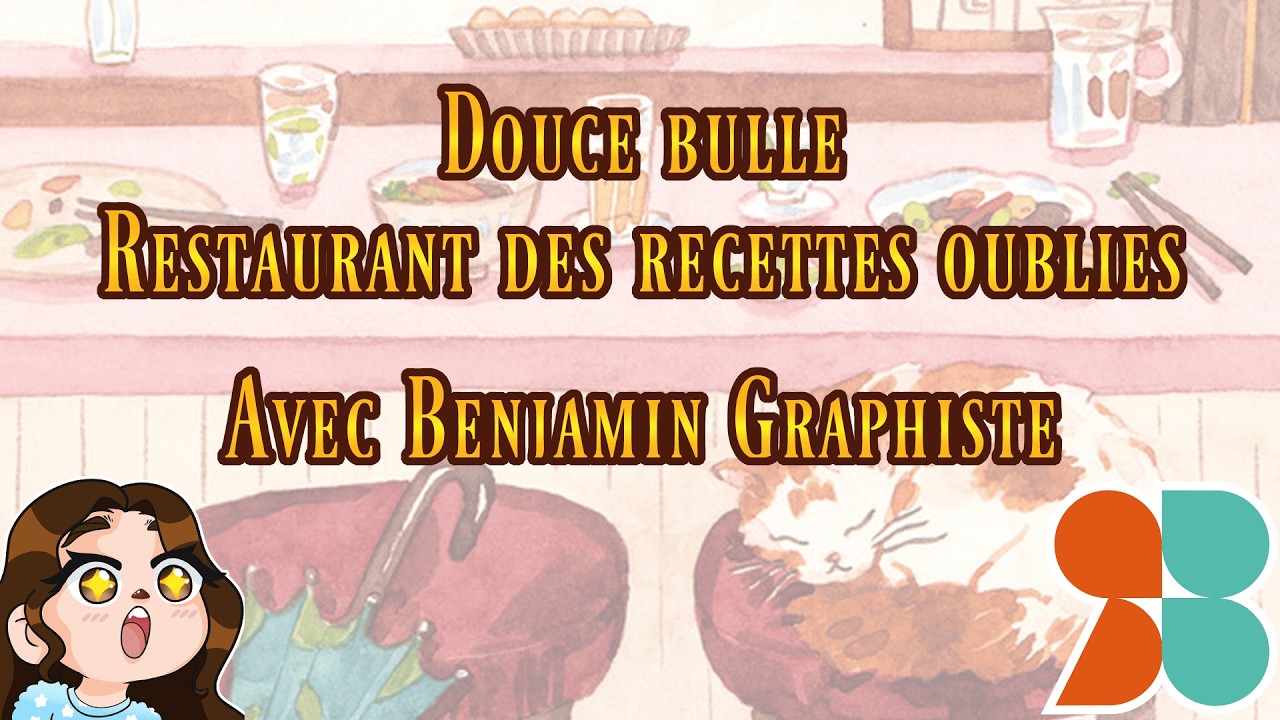 Douce bulle - Le restaurant des recette oubliés en compagnie de Benjamin Graphiste 4/6