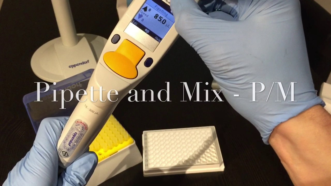 Eppendorf Xplorer Pipetting Demonstration - Common Modes
