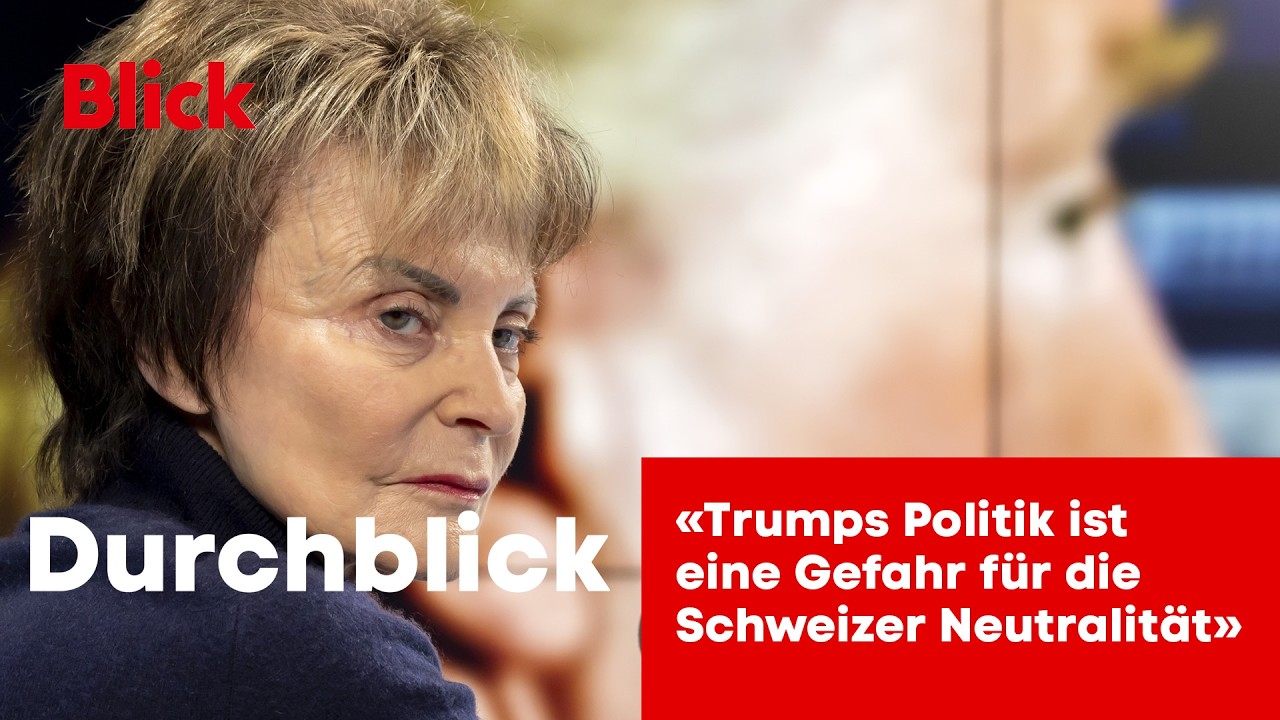 Micheline Calmy-Rey: «Trumps Politik ist eine Gefahr für die Schweizer Neutralität»