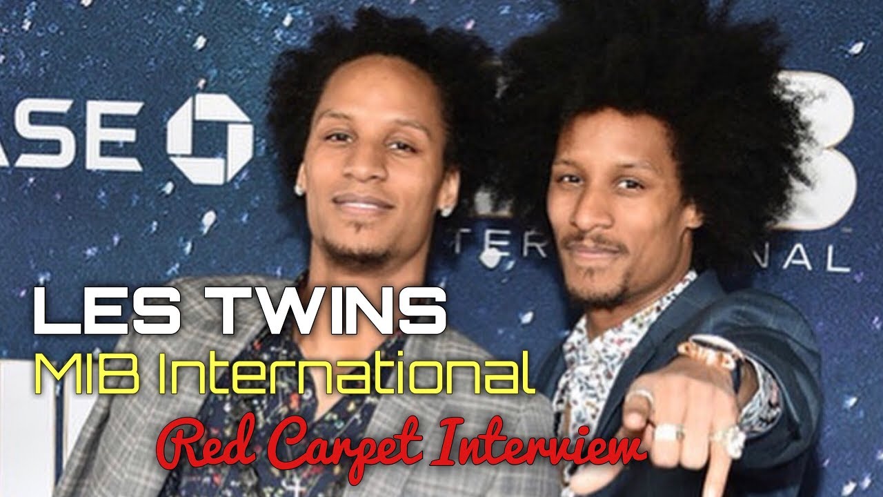 LES TWINS Red Carpet Interview | Men In Black : International