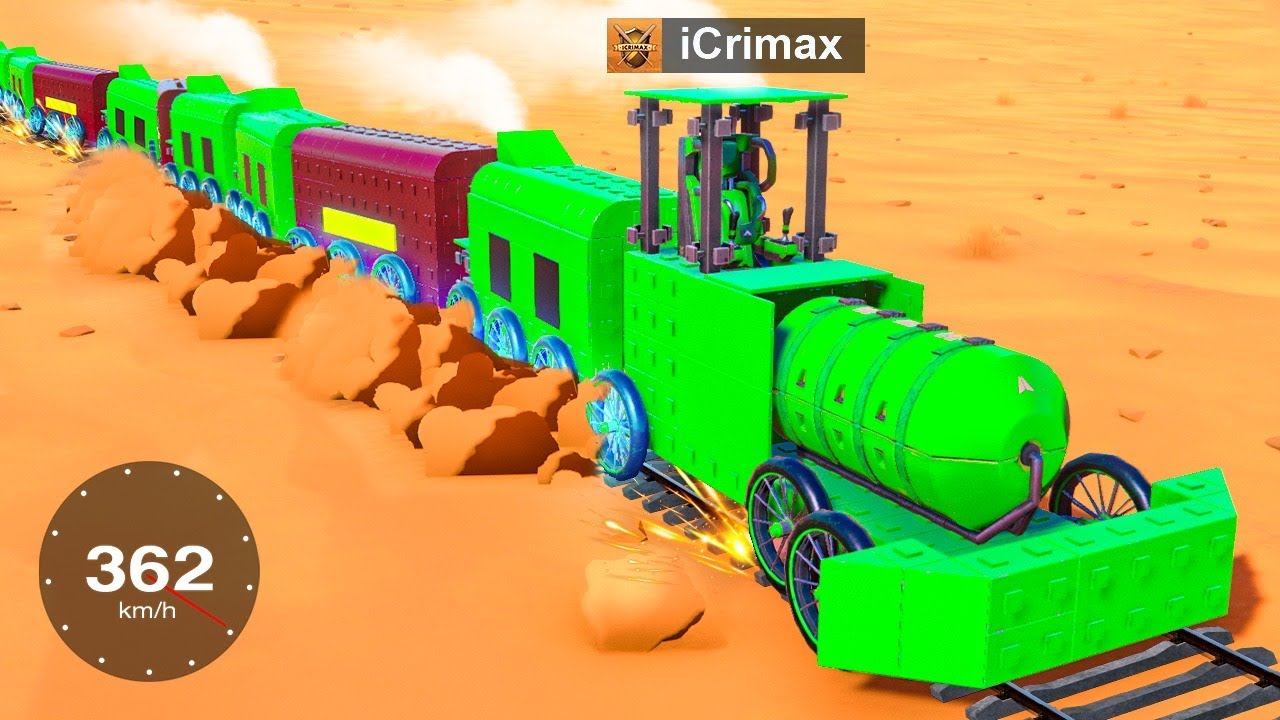 Ich BAUE einen 361.978 KM/h ZUG! (Trailmakers)