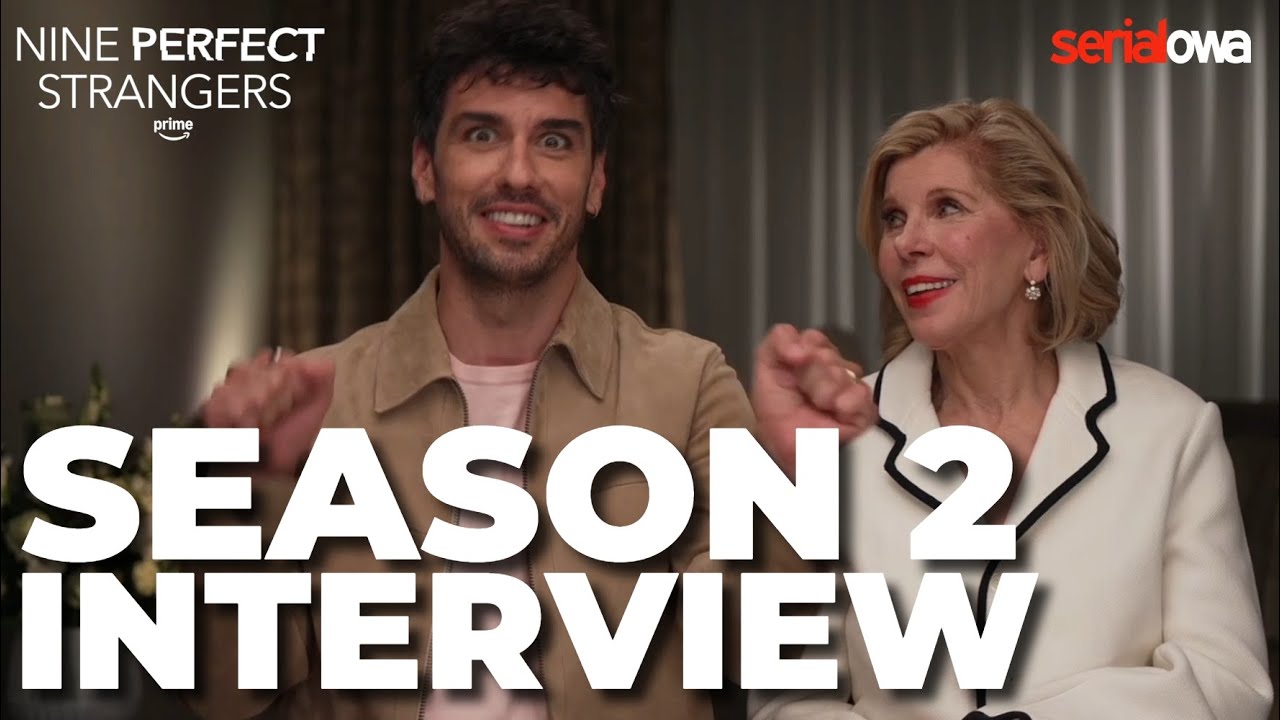 Nine Perfect Strangers Season 2 Interview. Christine Baranski, Aras Aydın on Playing a Couple