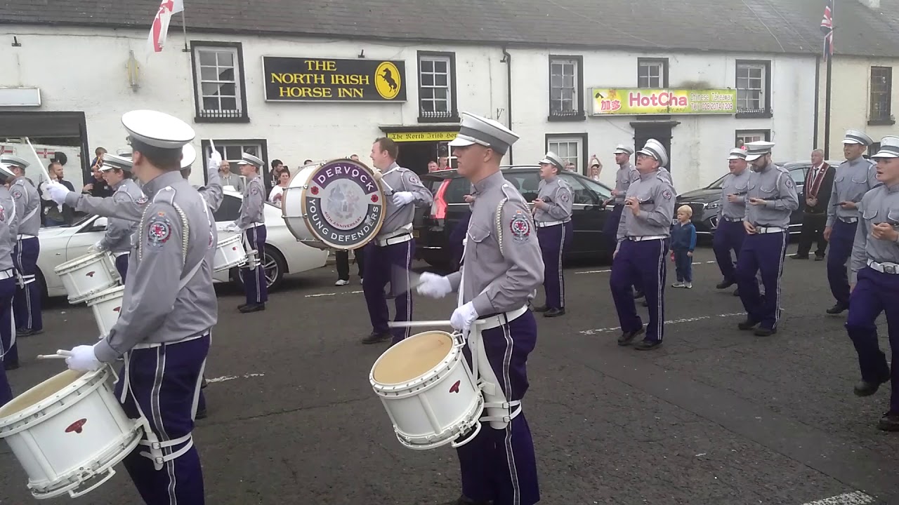 Dervock young defenders return home from Black Saturday 2017(1)