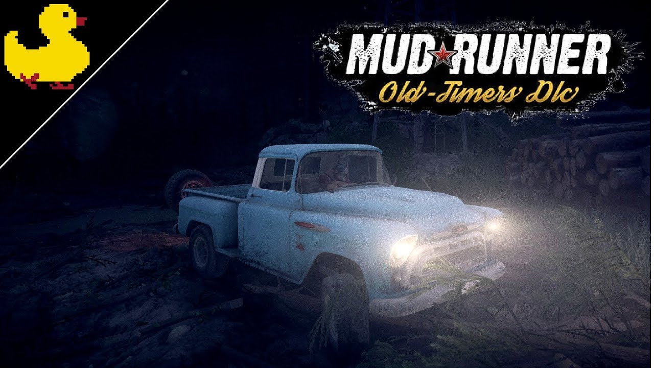 Noční dřina - Spintires: MudRunner - Old-Timers DLC CZ