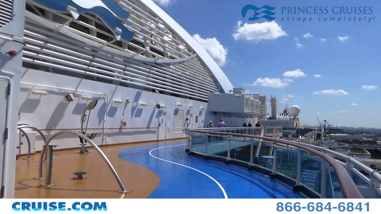 Fitness And Sports Activities Aboard The Royal Princess