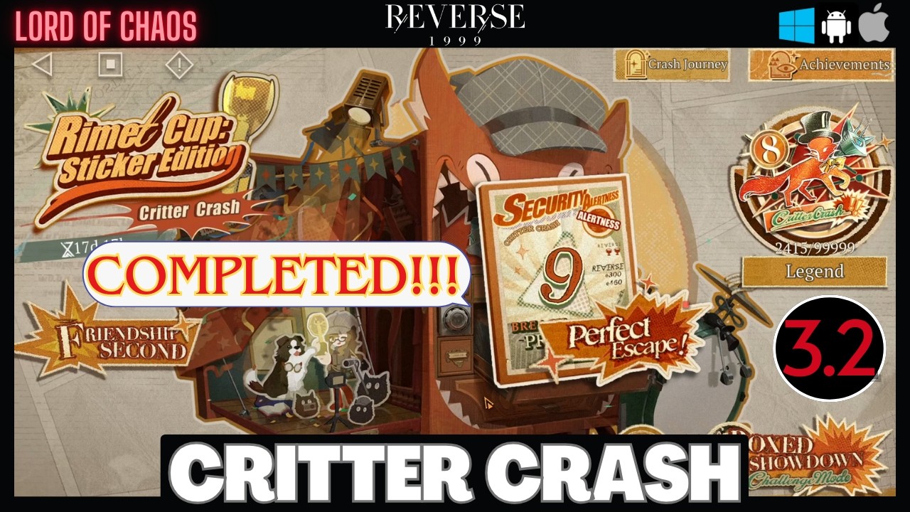 Critter Crash Rimet Cup: Sticker Edition | TIPS & TRICKS GUIDE | Reverse 1999