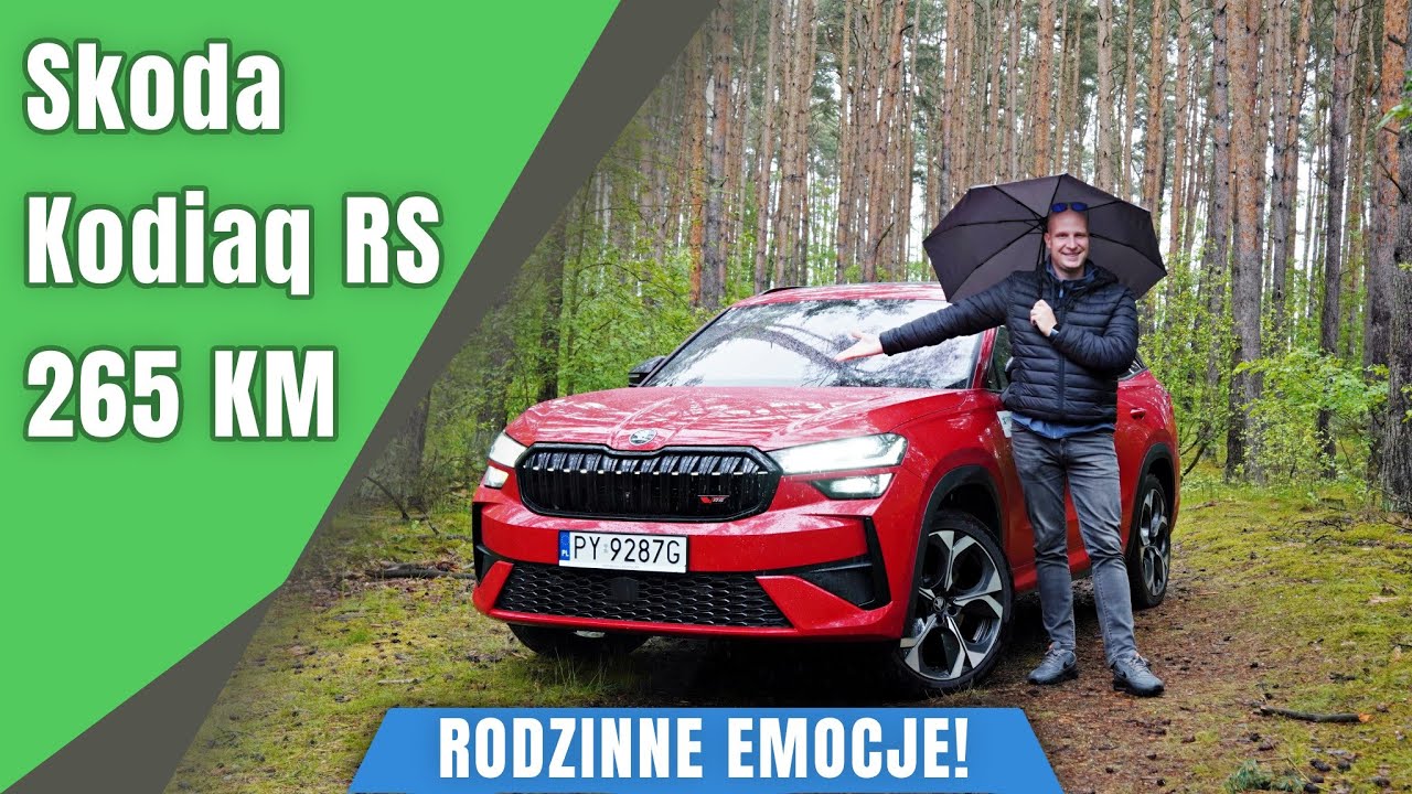 Skoda Kodiaq RS 2.0 Tsi 265 KM 2025. Rodzinne emocje!