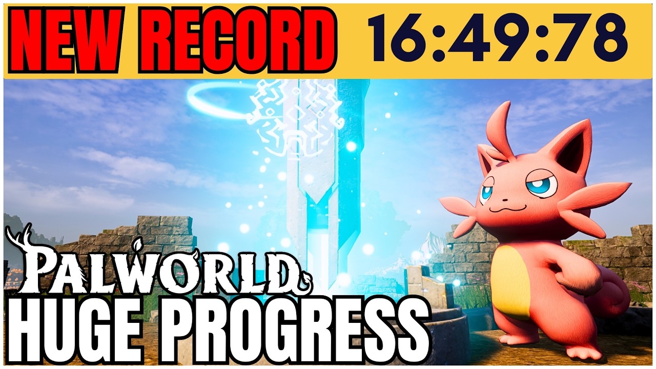 How I Beat Zoe & Grizzbolt At Level 10! Palworld Normal Difficulty: Glitchless (16:49:78)