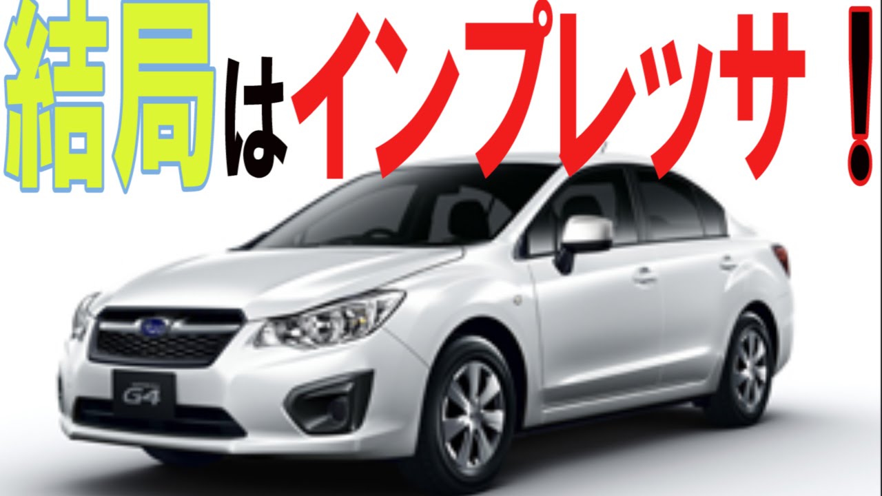 【スバル】インプレッサスポーツの評価2.0i EyeSight