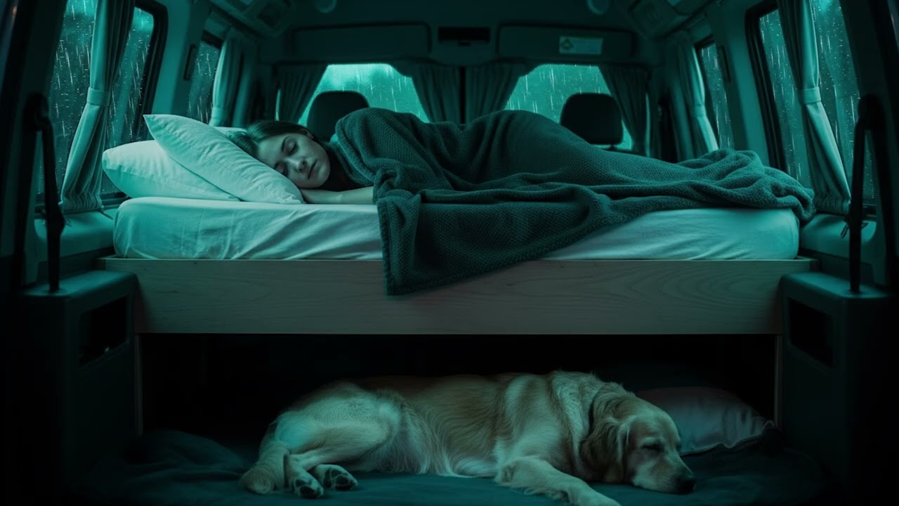 Midnight Forest Rain – Safe Car Retreat