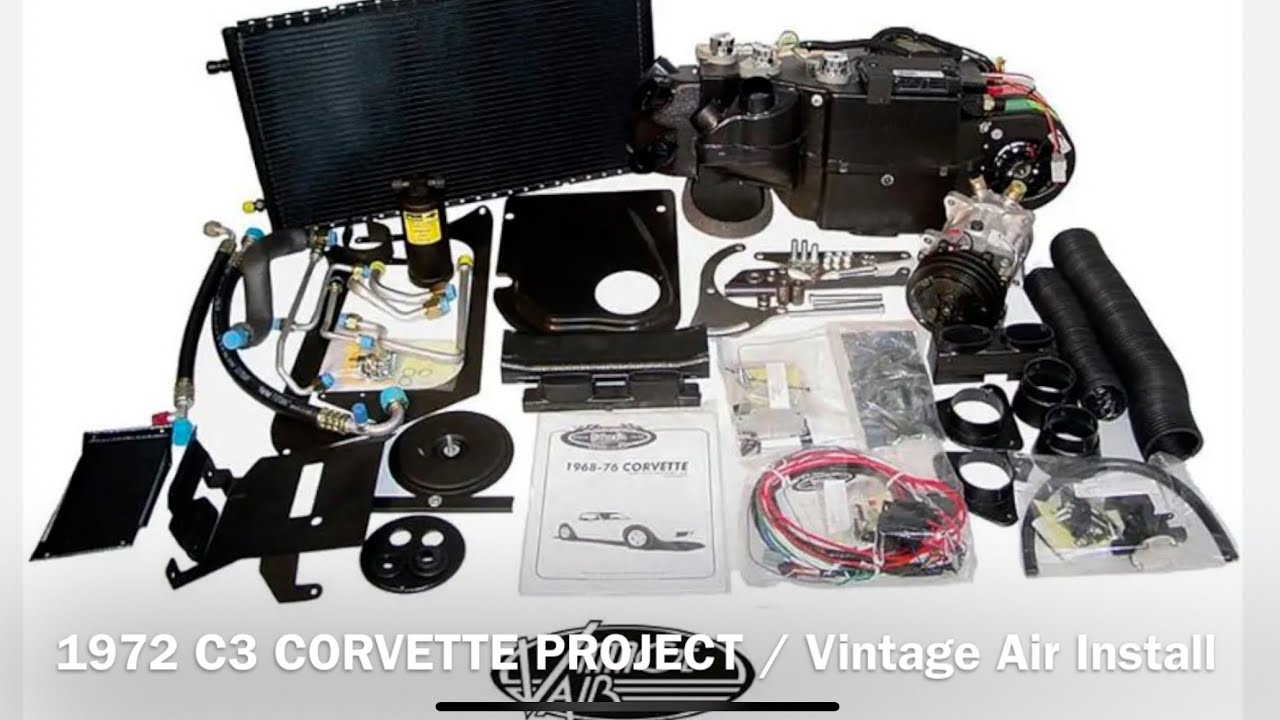 Vintage Air AC Installation for 1972 C3 Corvette