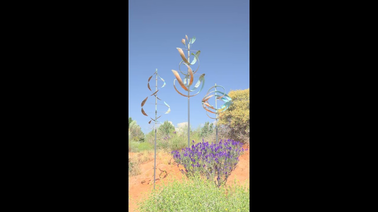 Whitaker Wind Sculpture Desert Groupings in Copper