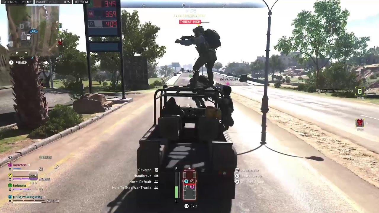 PS5 LOBBYS DMZ KILL CHEATERS