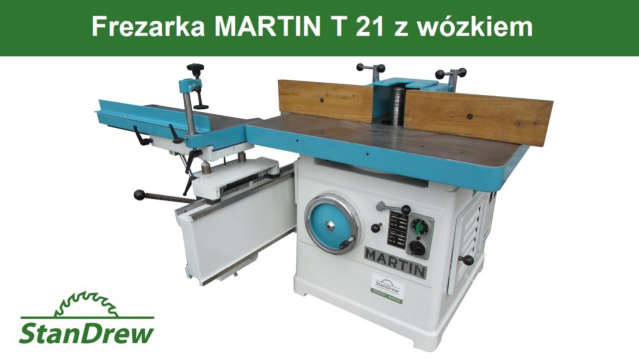 Frezarka MARTIN T 21 z wózkiem - StanDrew maszyny stolarskie
