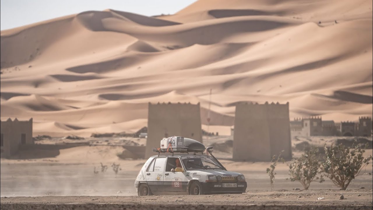 Aventuras por Marruecos en un Renault 5 (Chatarras Raid 2024)