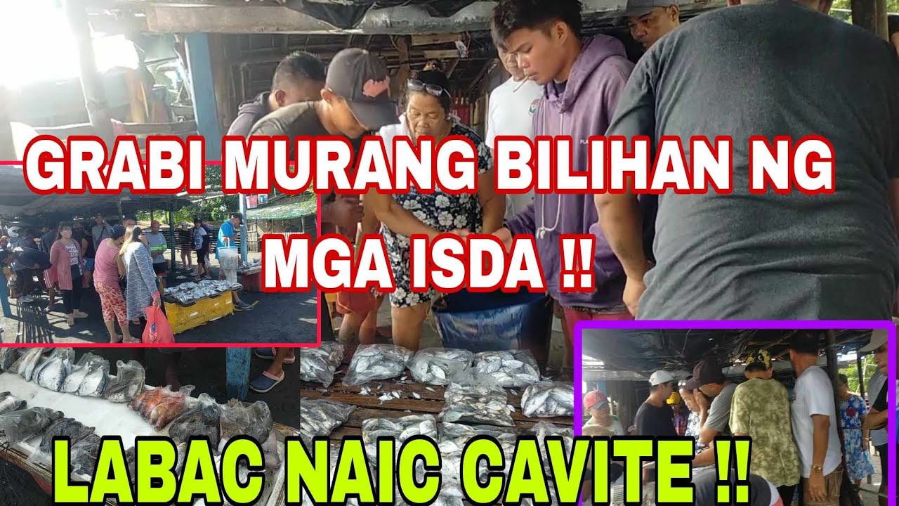 Grabi MURANG Bilihan ng Mga isda | Labac Naic Cavite #bulungan sa Naic