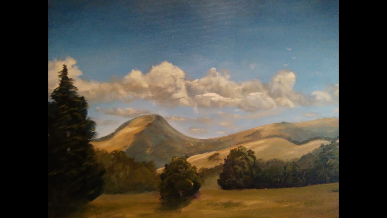 Acrylic Landscape - Painting Lesson