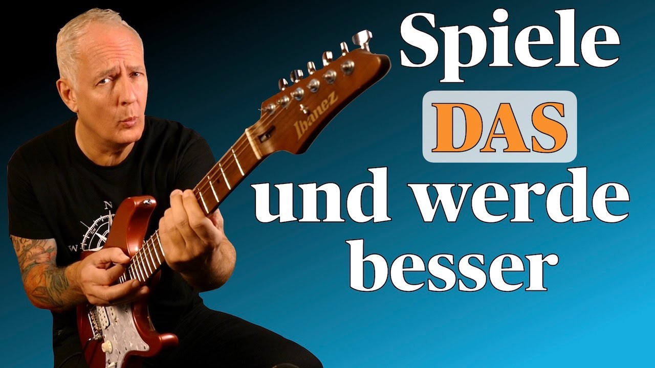 Spiele dieses Riff und werde besser