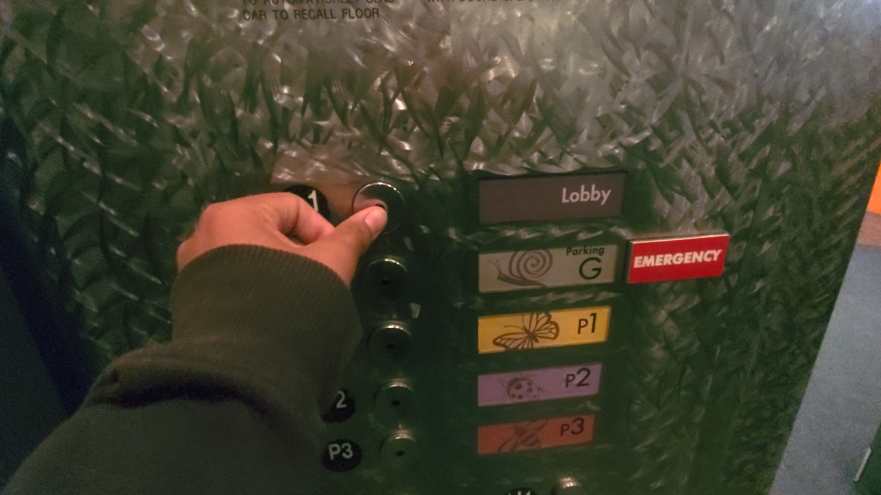 Elevator at Children's Hospital Los Angeles Parking Lot Los Angeles, California