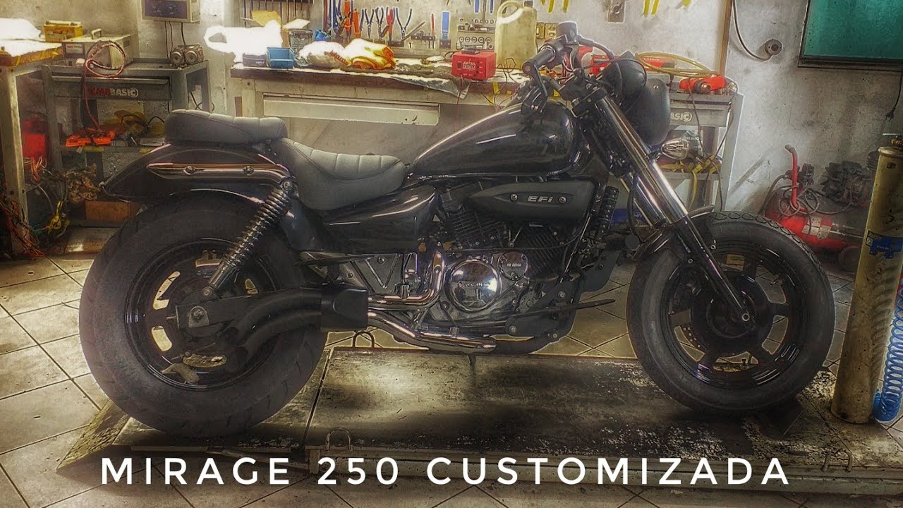 MIRAGE 250 CUSTOMIZADA (RESTAURADA DO ZERO)