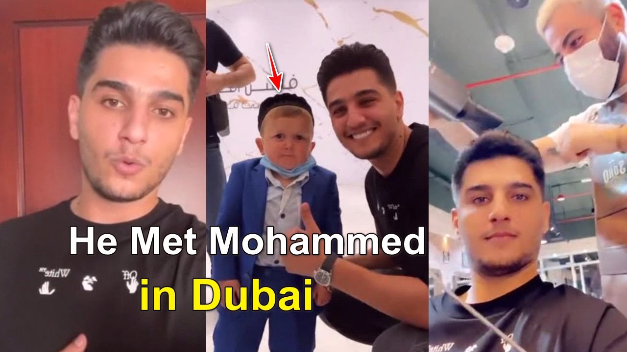 محمد عساف التقى ب hasbulla Magomedov في دبي..!!