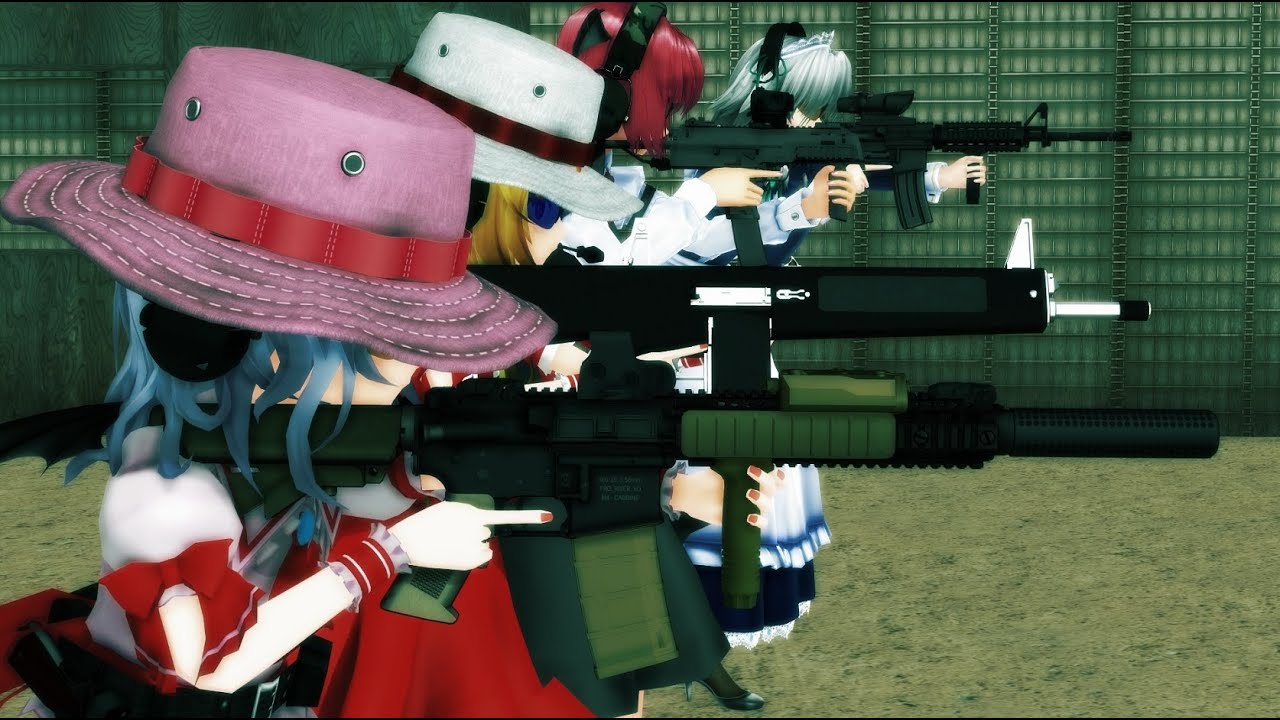 【東方MMD】レミリア日和2 その94「紅魔館タクティカル・トレーニング」