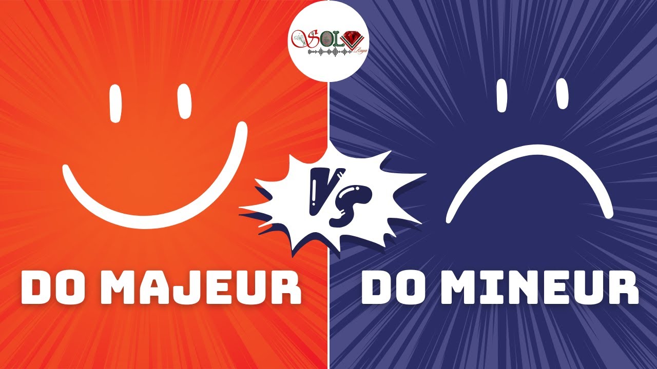 Accord Do Majeur versus Do mineur