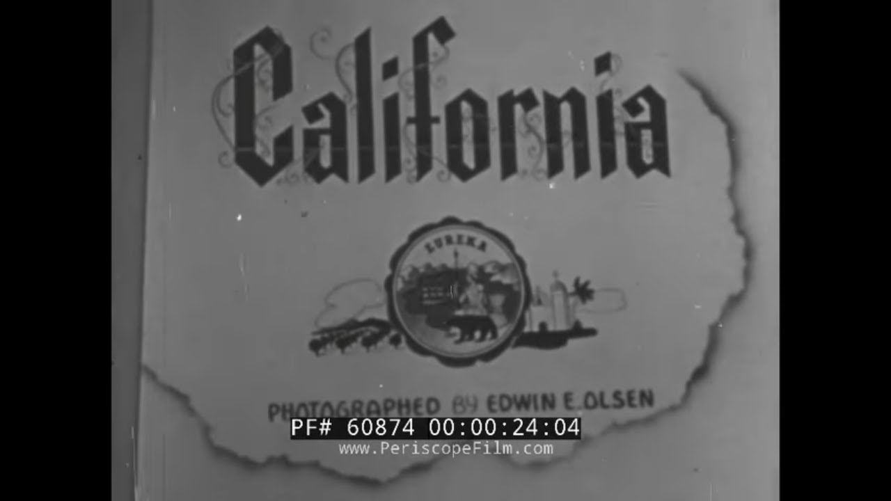 1940s CALIFORNIA EDUCATIONAL FILM    THIS LAND OF OURS CALIFORNIA  60874