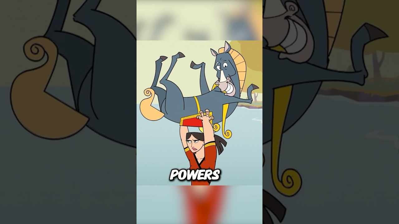 A strong princess loses to a skinny servant. 
