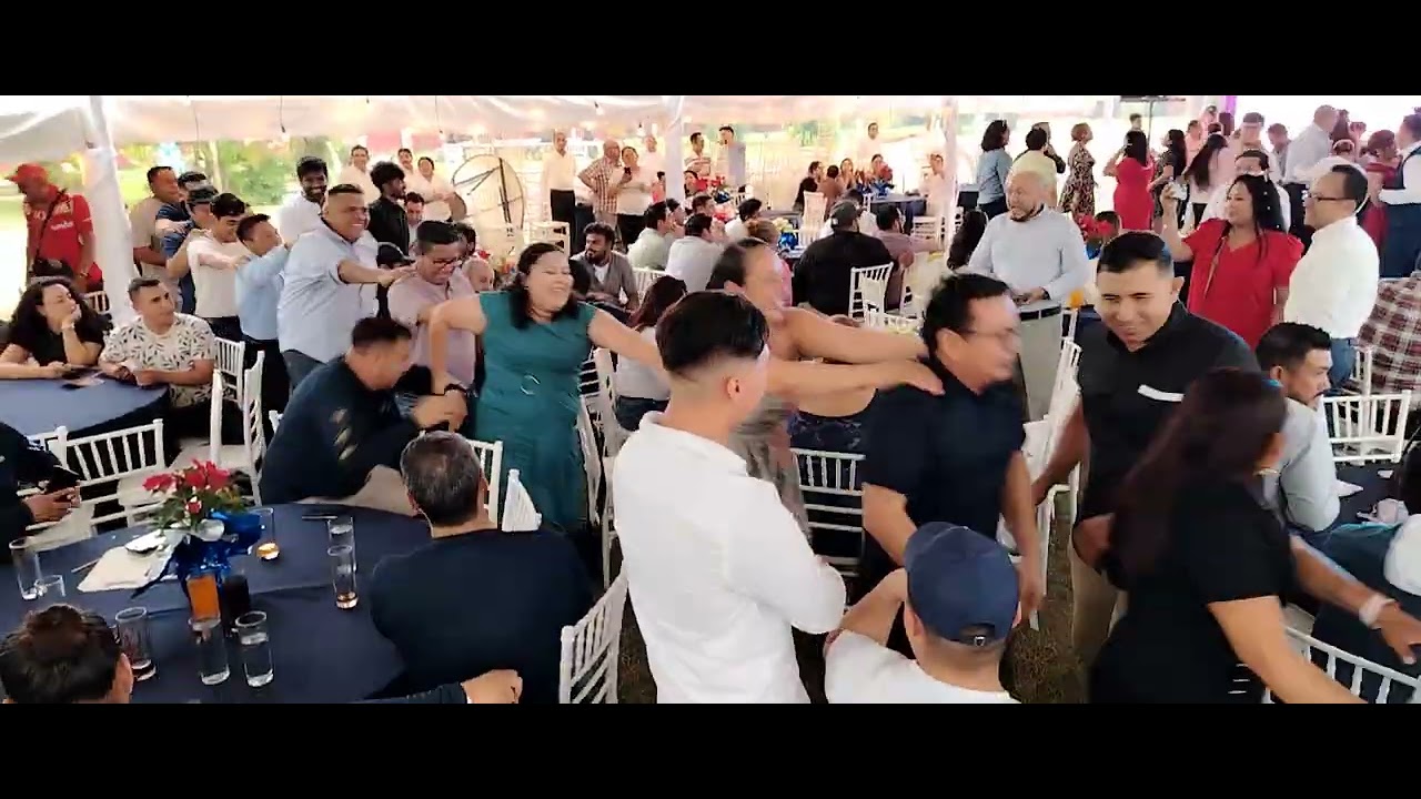 Se calentaron los ánimos en esta fiesta de posada de fin de año 
