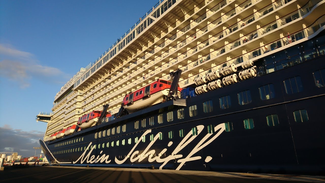 Unterwegs mit der Mein Schiff 1: Kanaren, Marroko, Madeira Dezember 2018