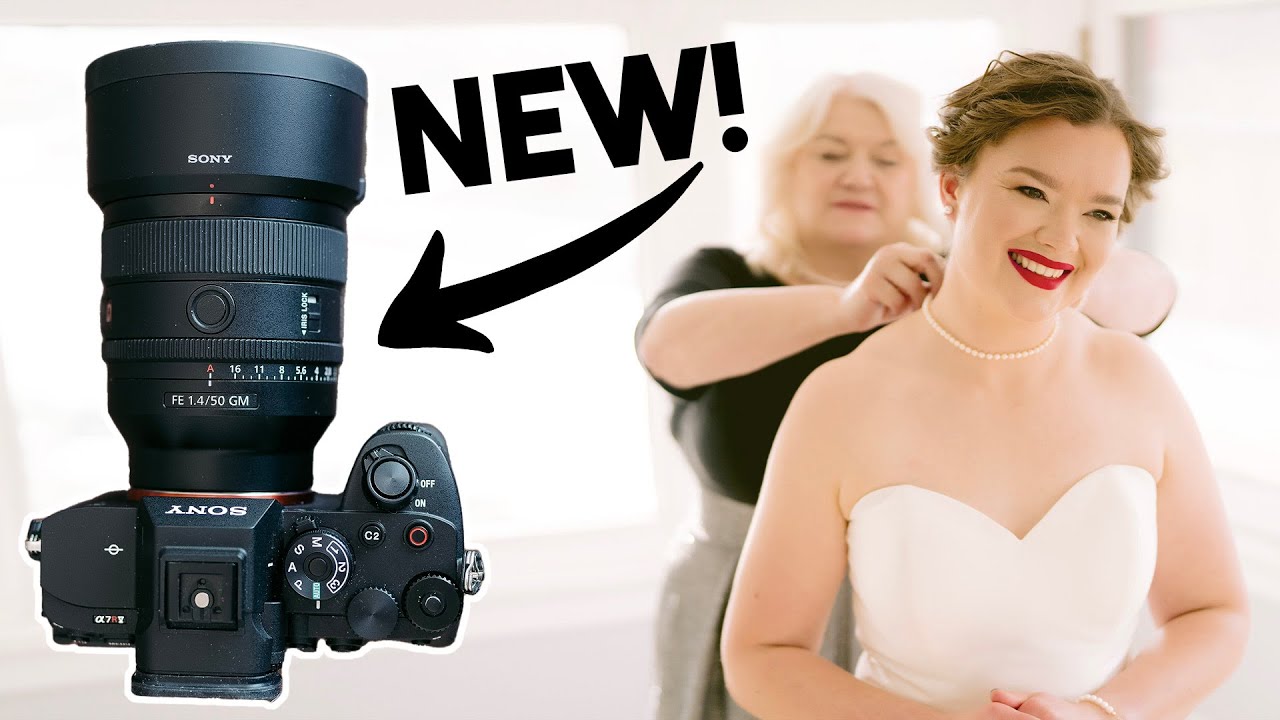 НОВЫЙ Sony 50mm f1.4 GM Свадебная фотография за кулисами