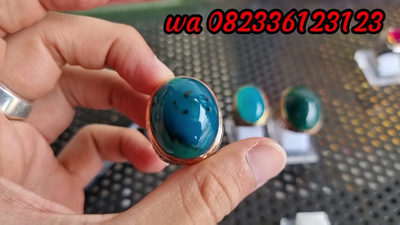 Bacan coklat BACOK gemstone dim large