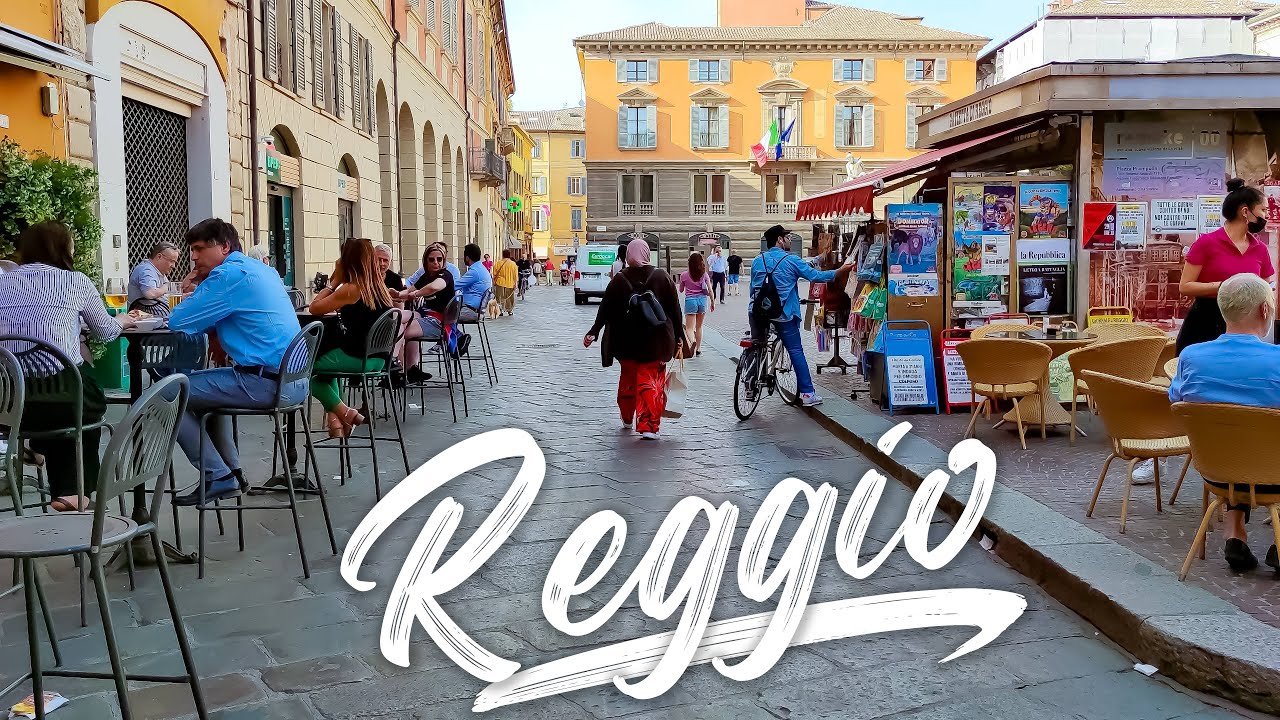 SURPRISES REGGIO NELL'EMILIA. Italy - 4k Walking Tour around the City - Travel Guide. trends #Italy