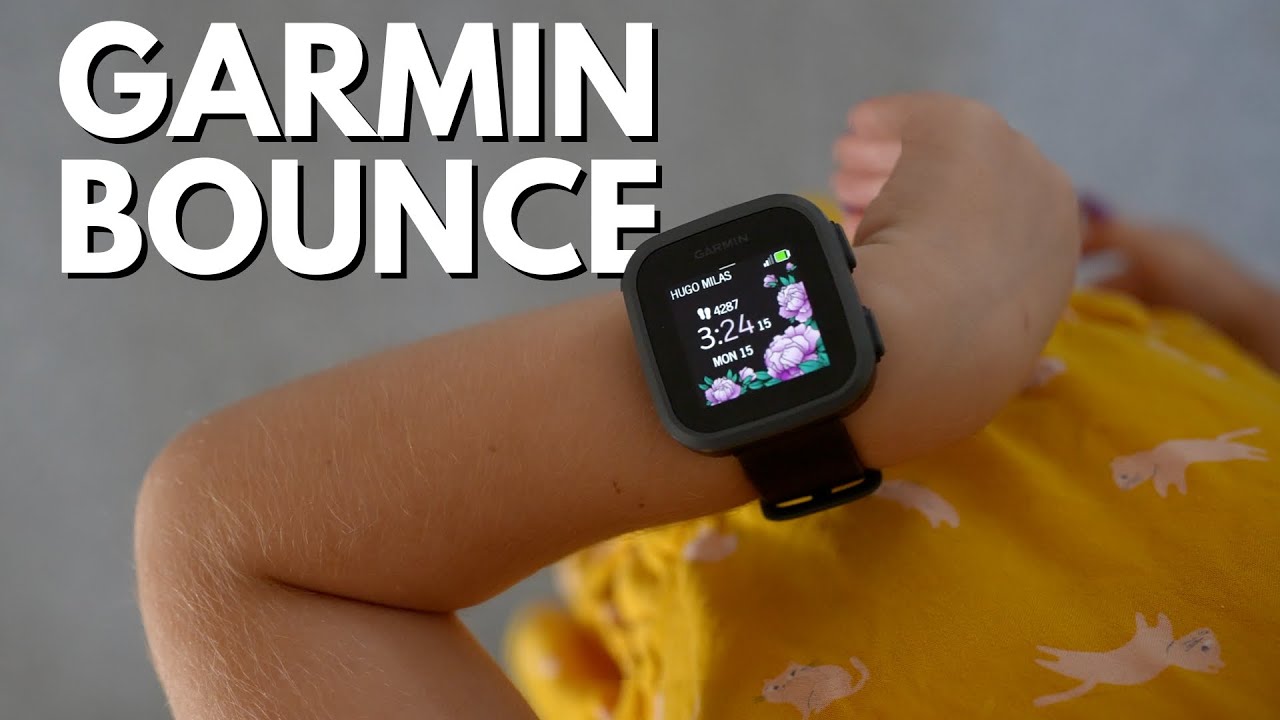 Обзор Garmin Bounce — лучшие умные часы для детей?!