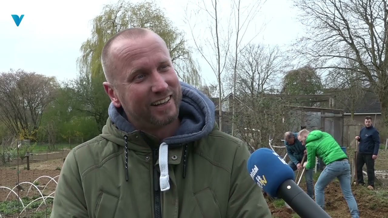 De tuin lenteklaar maken
