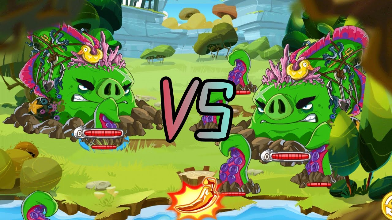 Angry birds epic: Colossus VS Colossus, tinker Vs colossus and ETC