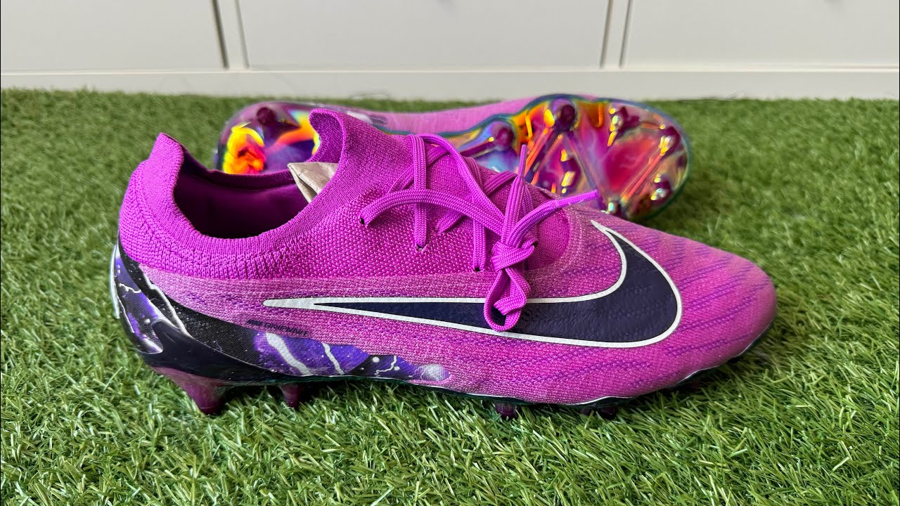 Nike Phantom GX Elite FG Boots Unboxing & Play Test ASMR! | Nike Thunder Pack (4K)