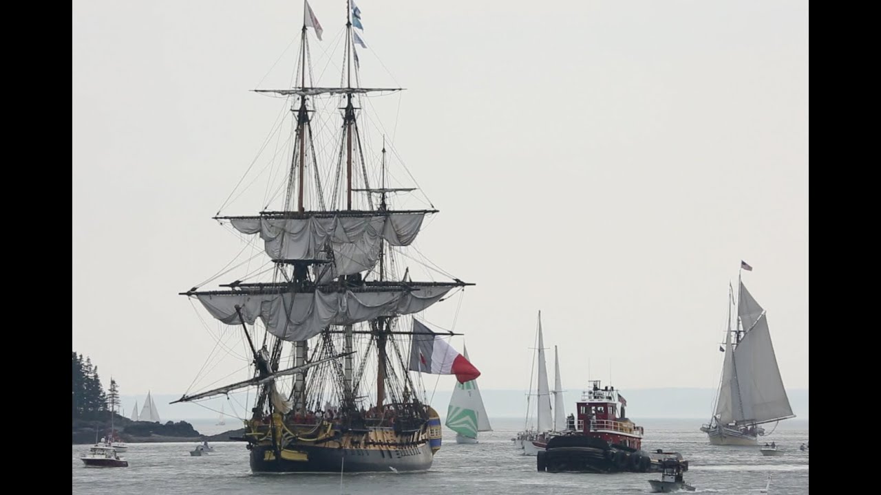L'HERMIONE Visits Castine, Maine