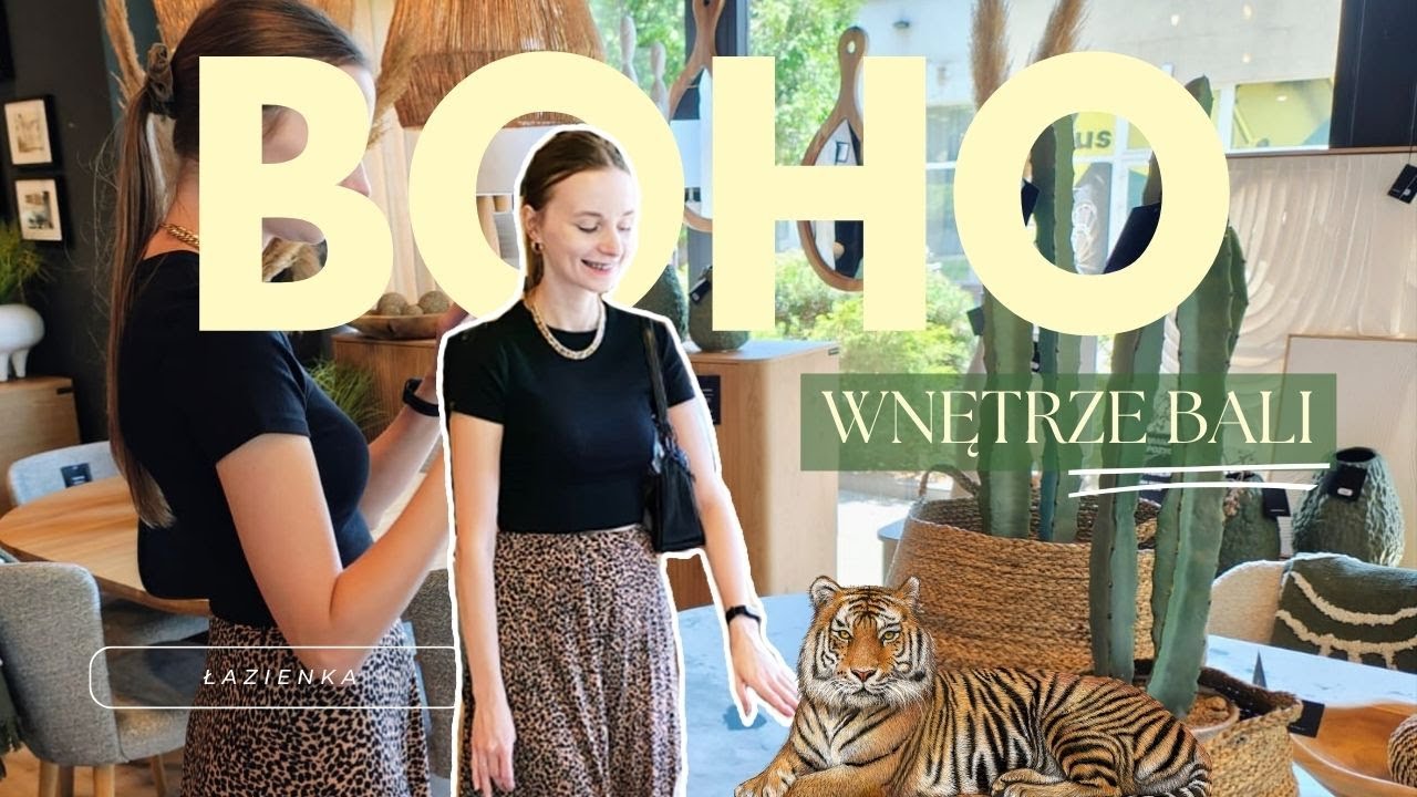 Łazienka w stylu Bali i Boho - zakupy i dob&oacute;r materiał&oacute;w