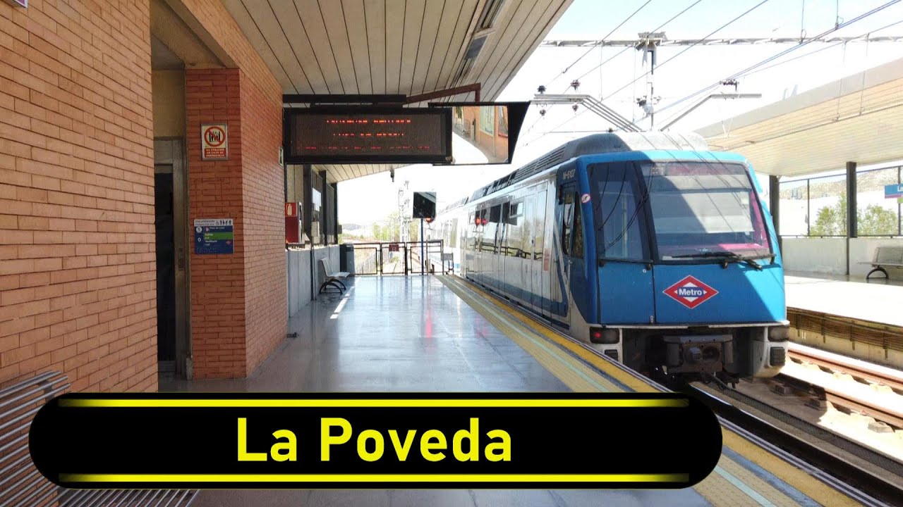 Metro Station La Poveda - Madrid 🇪🇸 - Walkthrough 🚶