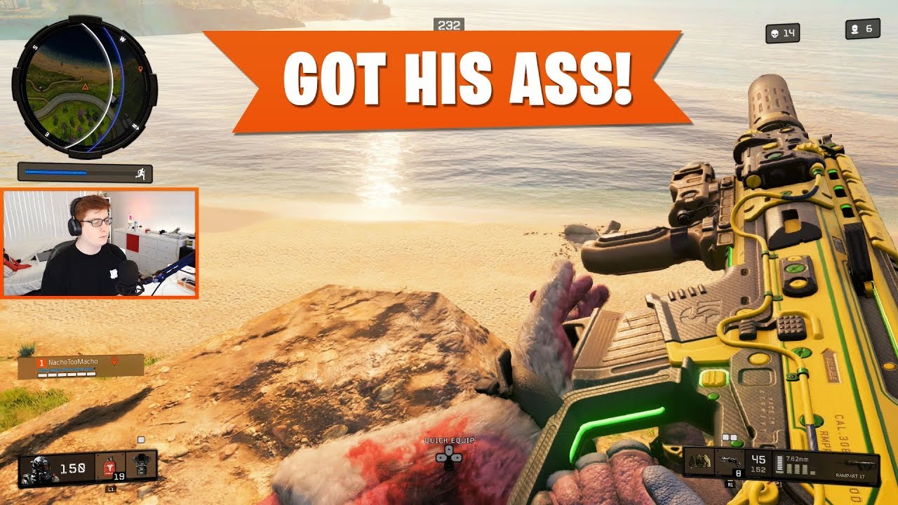 ВЗЯЛ ЕГО ЗАДНИЦУ! | Black Ops 4 Blackout | PS4 Pro