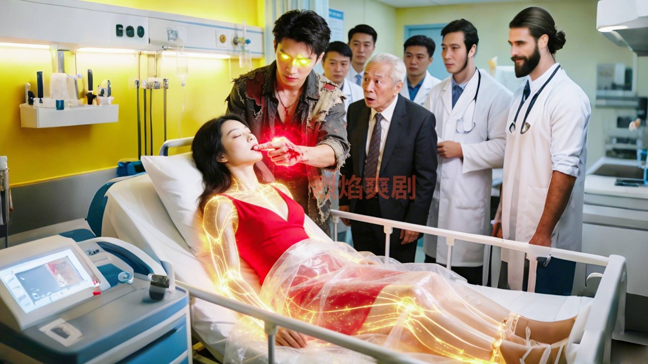 被欺辱的窮小夥竟覺醒滿級醫術，透視瀕死女總裁極陰體，一滴精血復活她，獻上億萬家產以身相許報恩！#爽劇 #逆襲 #反轉