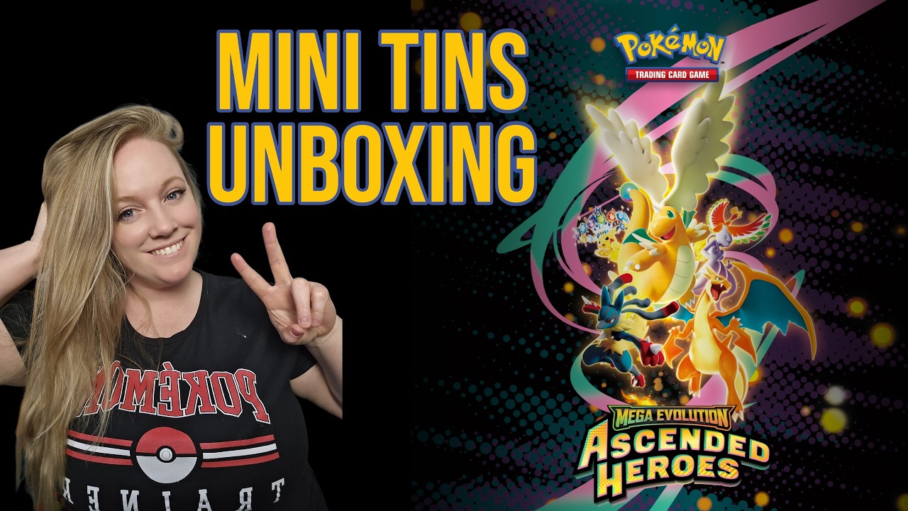 Pokemon Unboxing - Ascended Heroes Tins