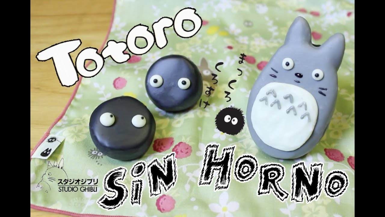 ➠ ¿Cómo Hacer galletas SIN HORNO? TOTORO ☂  SÚPER FÁCIL! ♡ - Miranda Ibañez